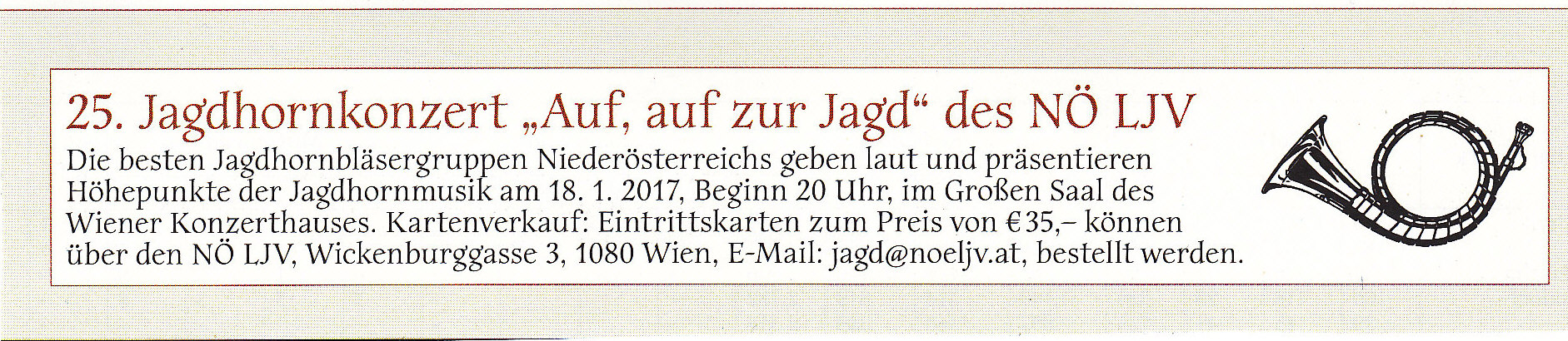 Jagdhorn-Konzert NEW