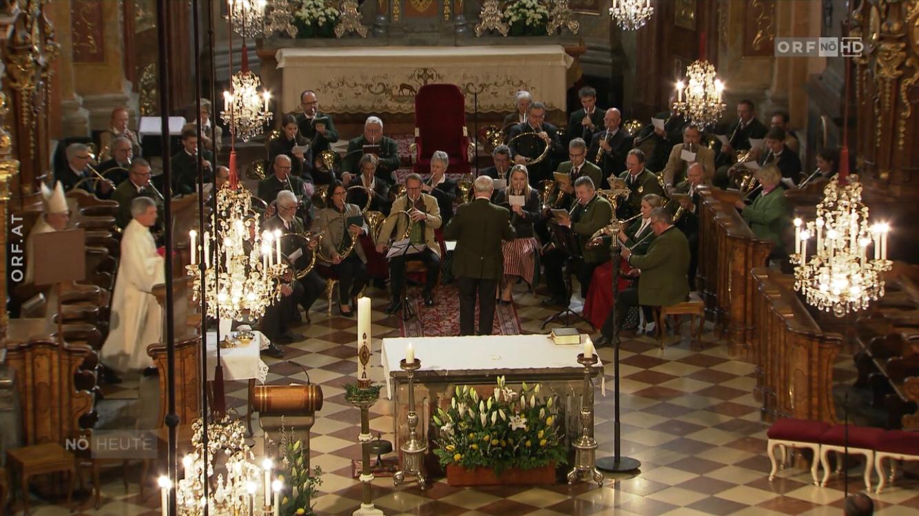Uraufführung der NÖ Jubiläumsmesse in St.Pölten